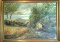 Paisaje. Luis Machado de Camas 1979. Oleo sobre lienzo (116x85