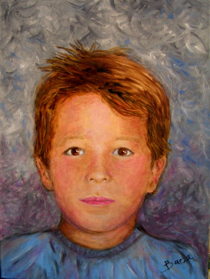 MIGUEL Oil Canvas Portrait