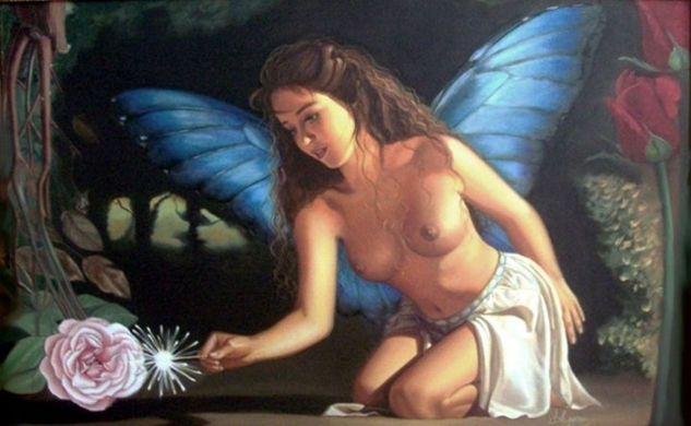 Fairy Oil Canvas Nude Paintings