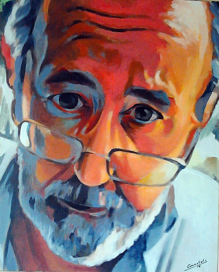 Autoretrato Acrylic Canvas Portrait