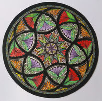 Mandala de flores