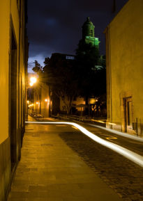 Catedral y noche