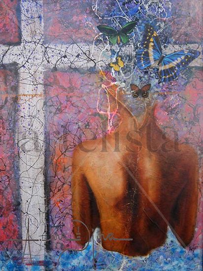 LIBERA MI ALMA Mixed media Panel Others