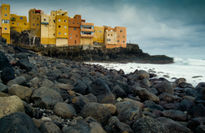 Las casas y el mar