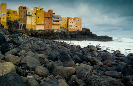 Las casas y el mar