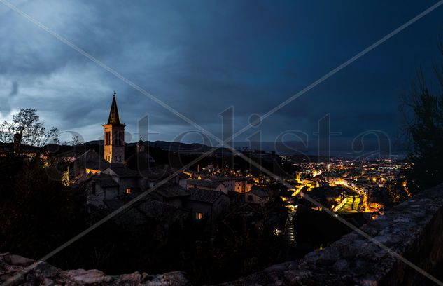 ENRICO PITTON - Spoleto - Umbria - Italia Travel Color (Digital)