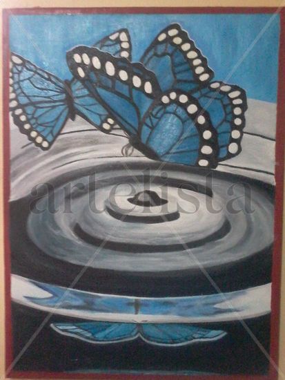 butterfly Oil Canvas Animals