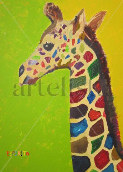 My Sweet Rainbow Acrylic Canvas Animals