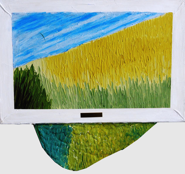 Campos de trigo en verano de Castilla