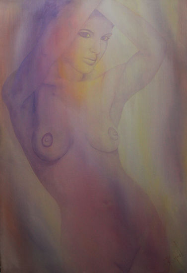 Desnudo 16 Mixed media Others Nude Paintings