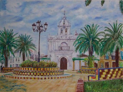 La plaza del cristo...