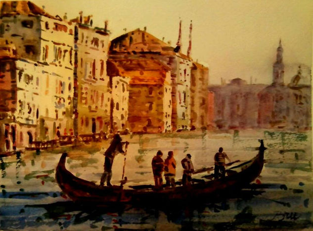 El Gran Canal Watercolour Paper Landscaping