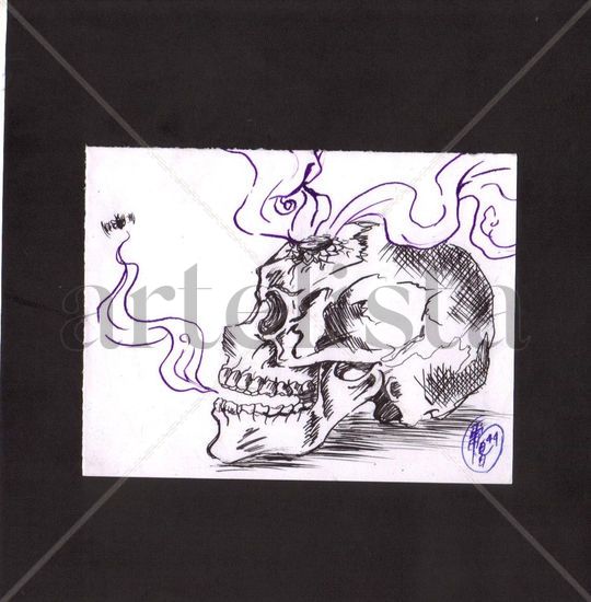 calavera 01 Tinta