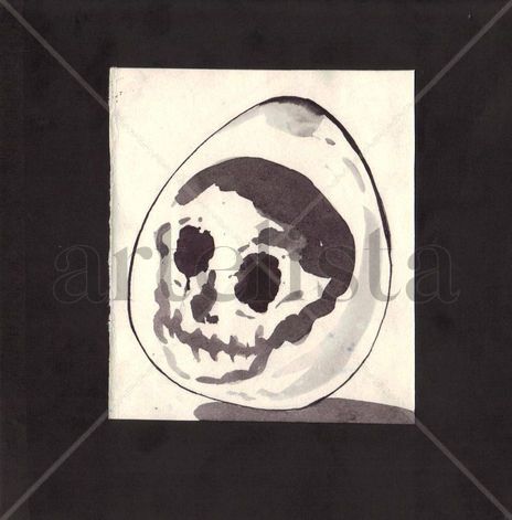 Calavera en huevo  02