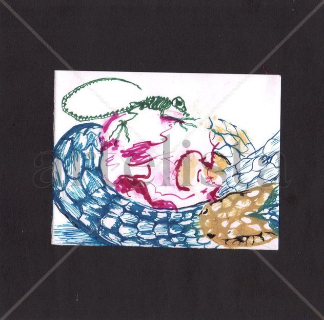 calavera en serpiente 1