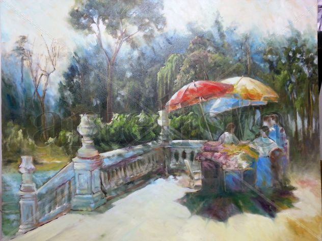 MAÑANA DE DOMINGO EN EL PARQUE DEL RETIRO