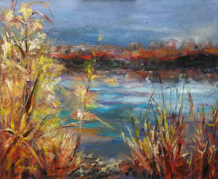 Otoño en la laguna...