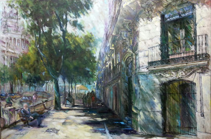 Fachada de banco...
