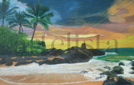 serie paisaje A43 Oil Panel Landscaping