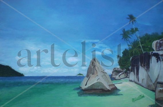 serie paisaje A44 Oil Panel Landscaping