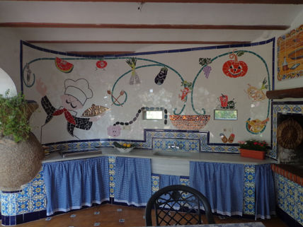 Cocina paellero