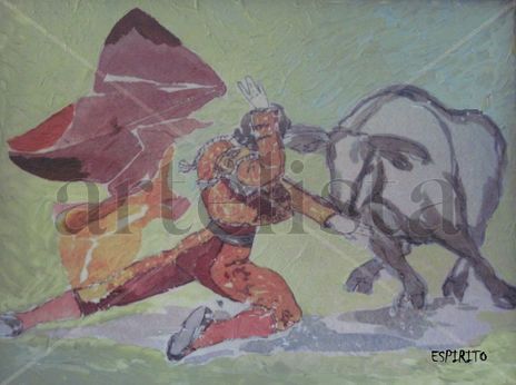 Torero in Orange