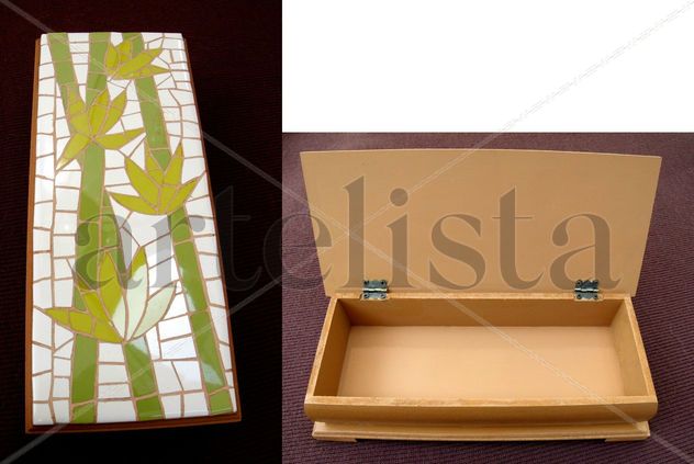 CAJA MOSAICO BAMBÚ