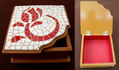 CAJA MOSAICO ROSA