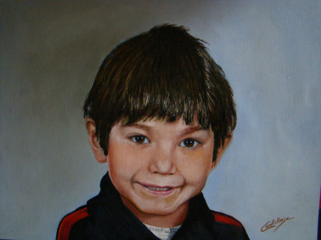 RETRATO JOSE MANUEL Oil Canvas Portrait