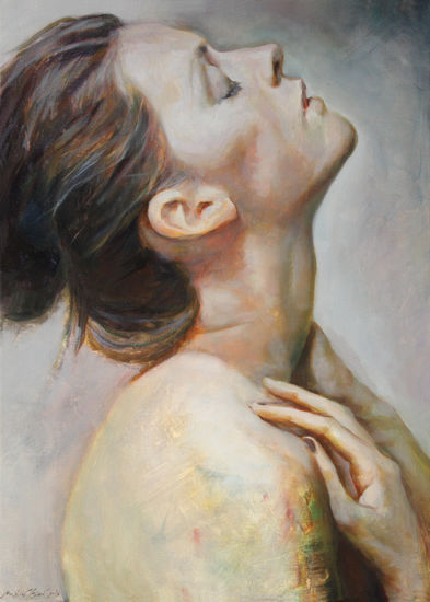 Touches Oil Canvas Portrait