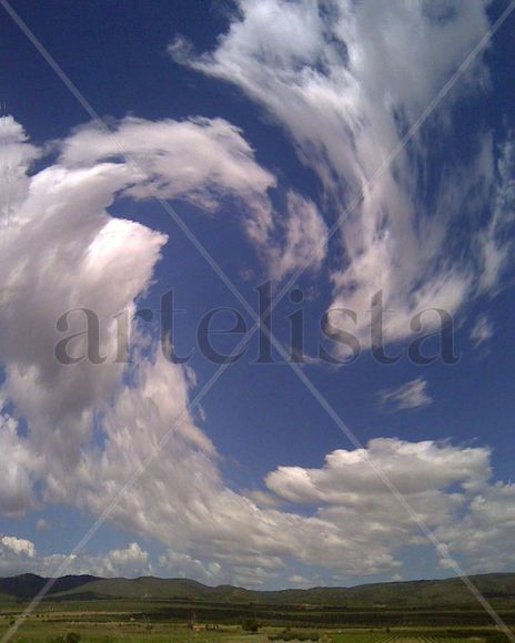 Nubes moviéndose