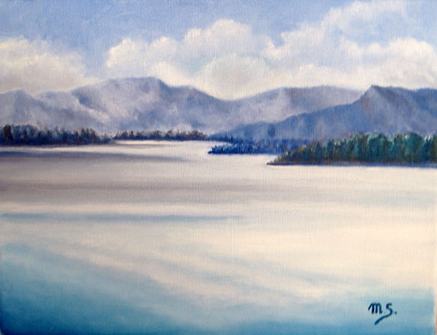 L´Estany Oil Canvas Landscaping