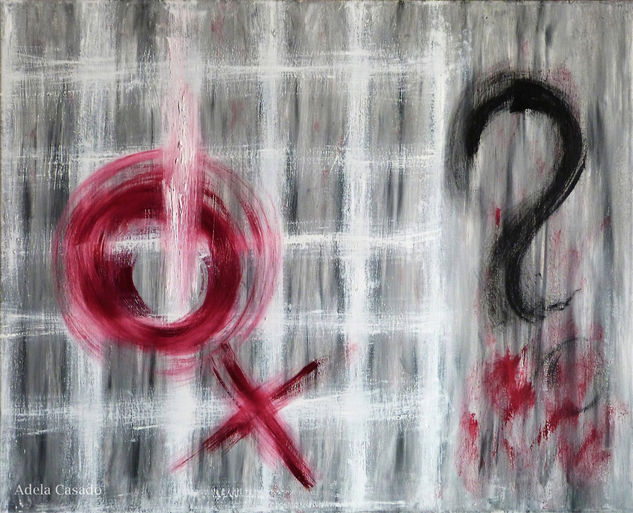 REPRESION (burka) Oil Canvas Others