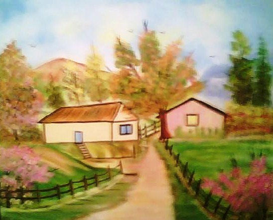 paisaje Rural #2 Oil Canvas Landscaping