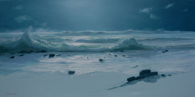 ANTARTICO Oil Canvas Marine Painting