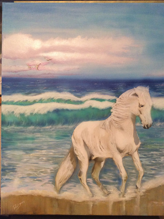 Caballo en la playa HORSE ON THE BEACH