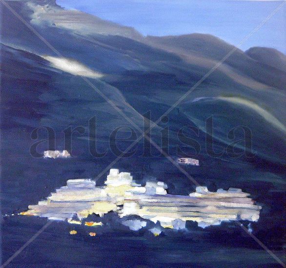 Davos Oil Canvas Landscaping