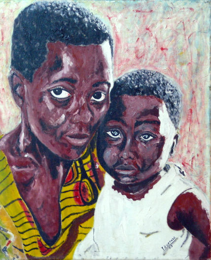 Rosita y mamá