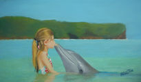 Beso del delfin