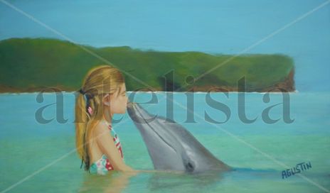 Beso del delfin