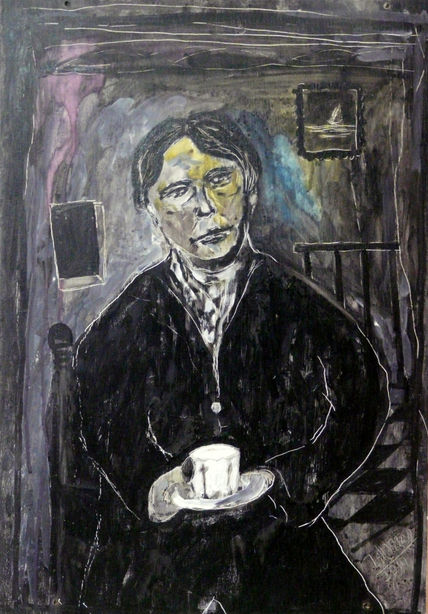 Tomando el té