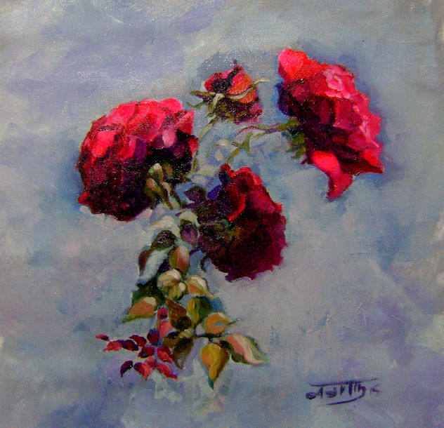 rosas del jardin