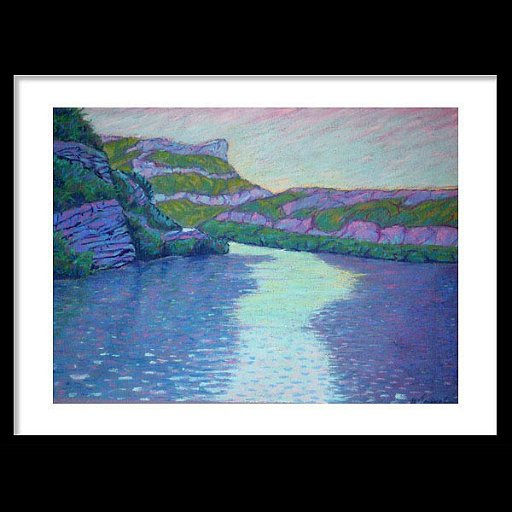 Azules del Iregua Pastel Paper Landscaping