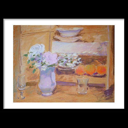 Jarra con rosas
