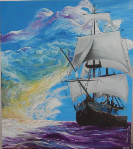 Barco de fantasia