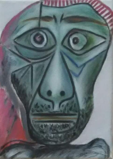 Picasso Óleo Lienzo Retrato