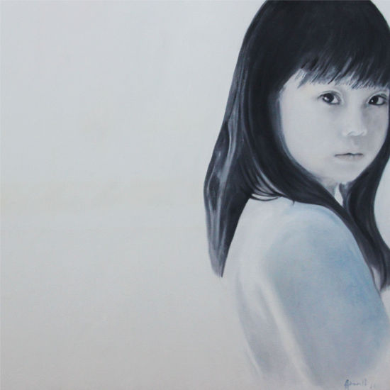 mirada hong kong Oil Canvas Figure Painting