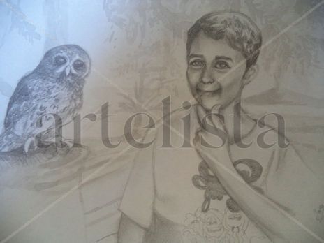 "El niño y el buho"
