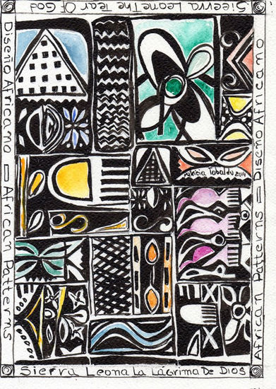 AFRICAN PATTERN Ink