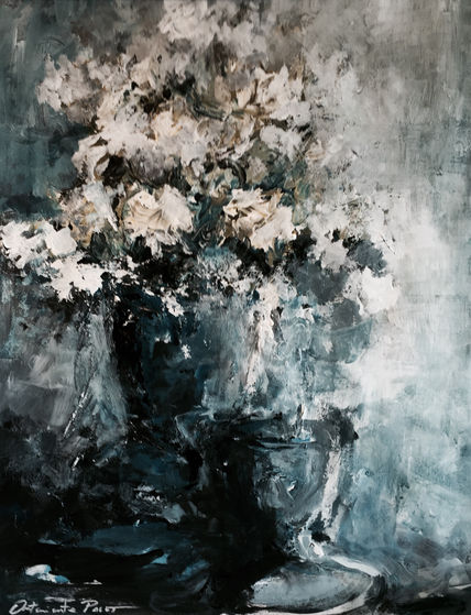 Jarrón con flores 3